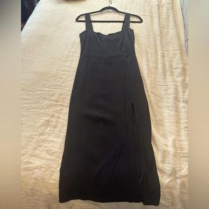 Reformation Black cocktail dress